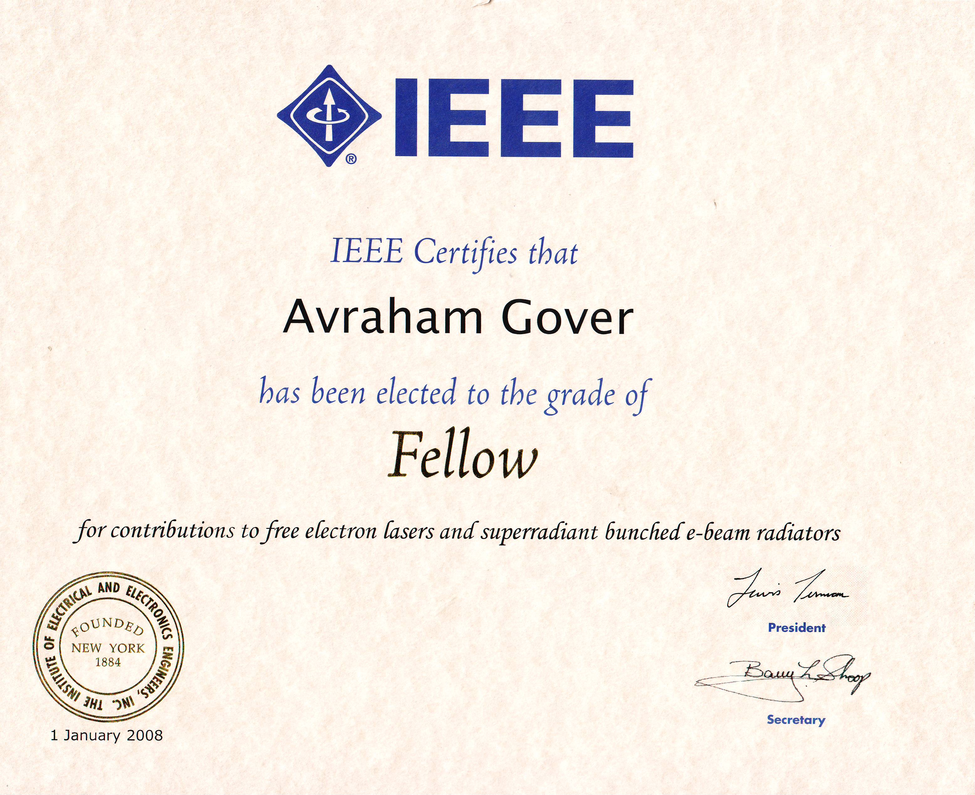 IEEE Fellow
